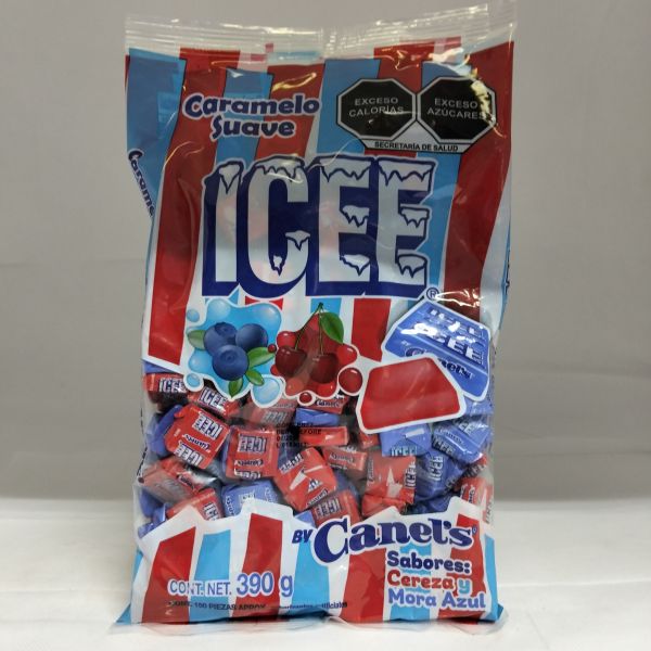 ICEE CARAMELO MORA-CEREZA C/150 CANELS