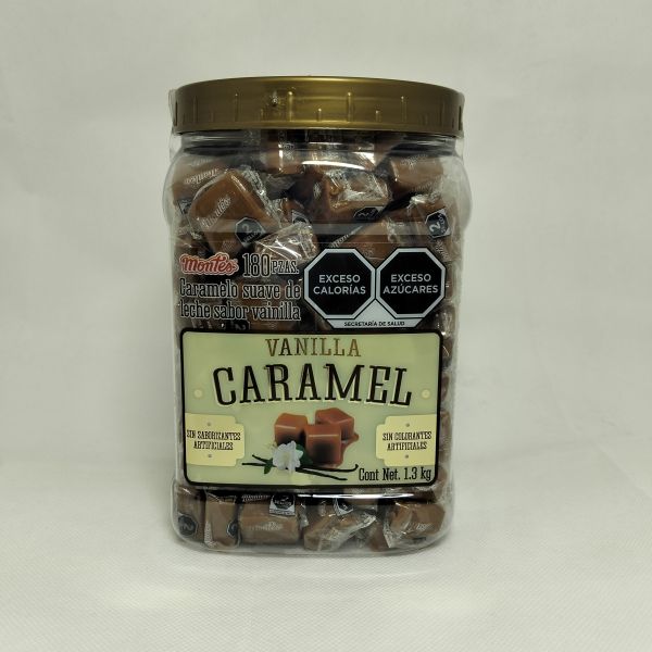 VITROLERO CHICLOSO VANILLA CARAMEL C/1.3 KG MONTES