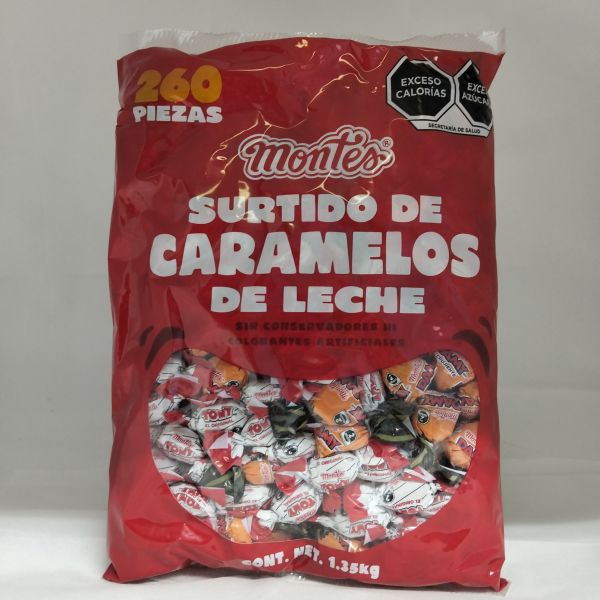 SURTIDO CARAMELOS  C/1.35 KG MONTES
