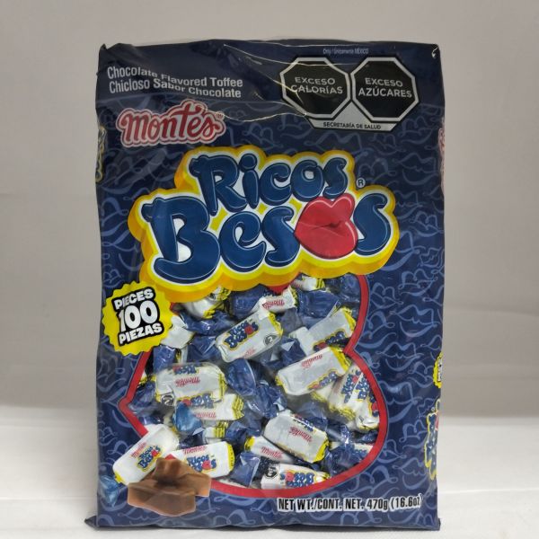 RICOS BESOS C/100 MONTES