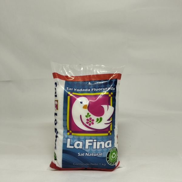 SAL REFINADA LA FINA BOLSA C/1 KGS