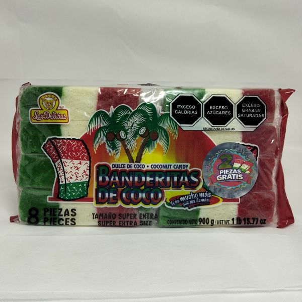 BANDERA SUPER-EXTRA DELICIAS C/8 DELICIAS