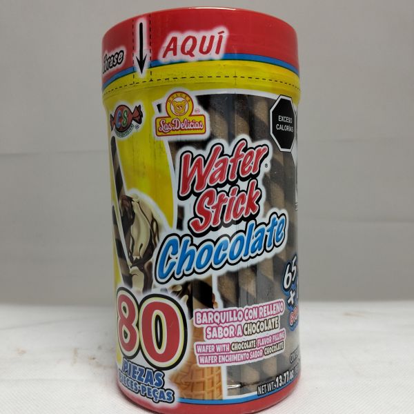 WAFER STICK CHOCOLATE C/80 DELICIAS