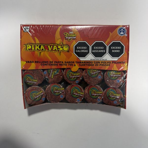 PIKA VASO DRAGON C/20 LA IMPERIAL
