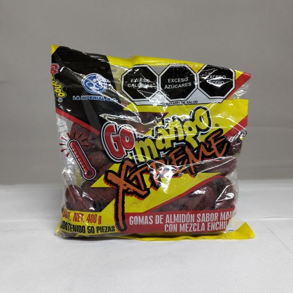 GOMANGO X-TREME  C/CHILE 400 GRS C/50 LA IMPERIAL