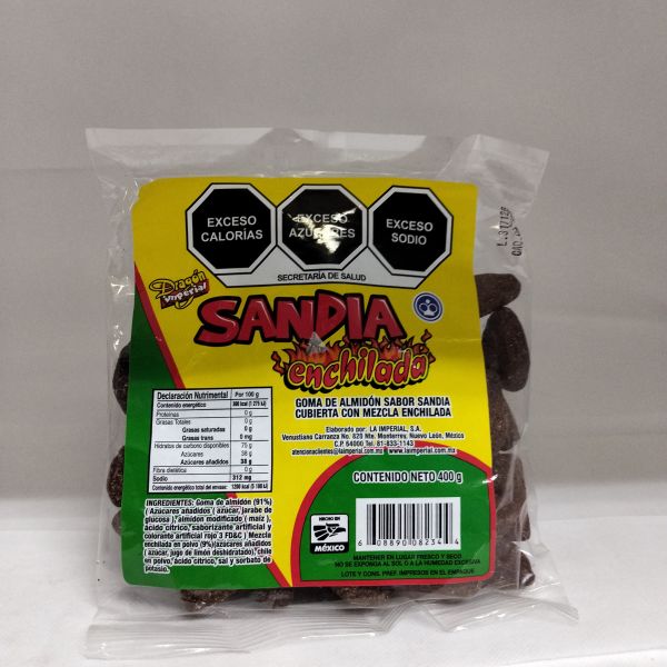 SANDIA X-TREME  C/CHILE 400 GRS C/50 LA IMPERIAL