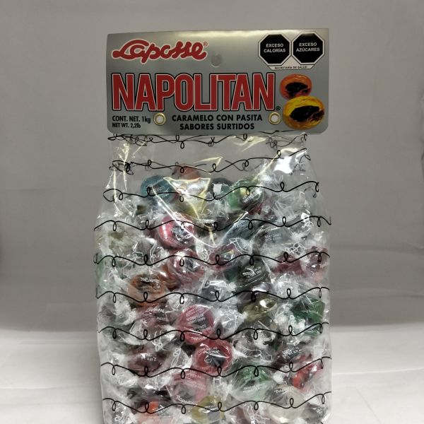 CARAMELO NAPOLITANO LAPOSSE C/1 KG LA POSSE