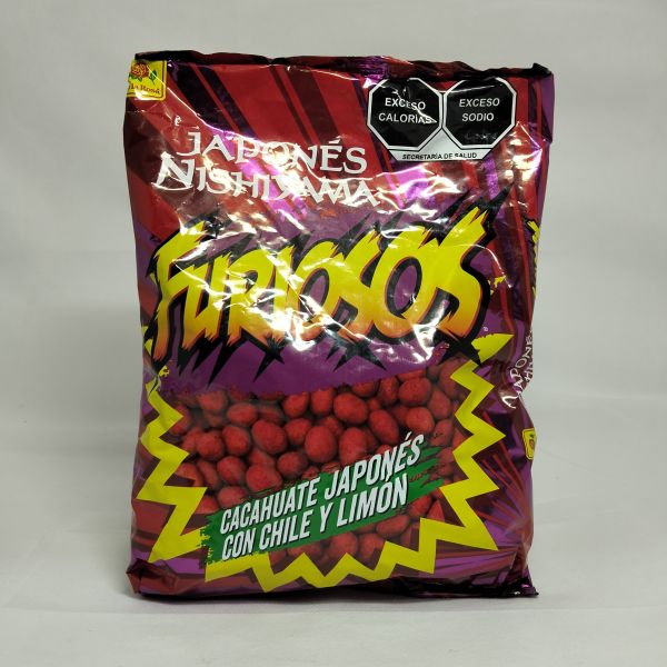 CACAHUATE JAPONES FURIOSO NISHIYAMA 700 GRS DE LA ROSA