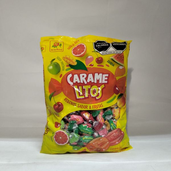 CARAMELITO SABOR FRUTAS BOLSA C/100 DE LA ROSA
