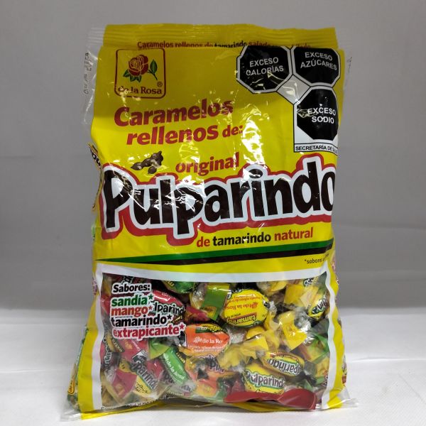 CARAMELO PULPARINDO SURTIDO C/100 DE LA ROSA