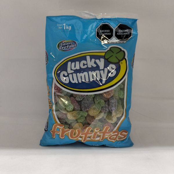 GOMA LUCKY FRUTITAS C/1 KG