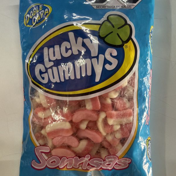 GOMA LUCKY MANGUITOS  C/1 KG