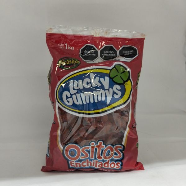 GOMA LUCKY OSITOS ENCHILADOS  C/1 KG
