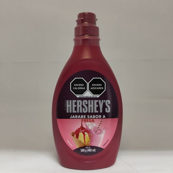 SYRUP FRESA LIQUIDO C/589 GRS HERSHEYS