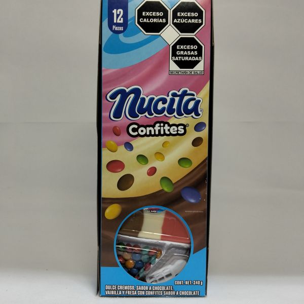 NUCITA CONFITABLES TRISABOR C/12 NUTRESA