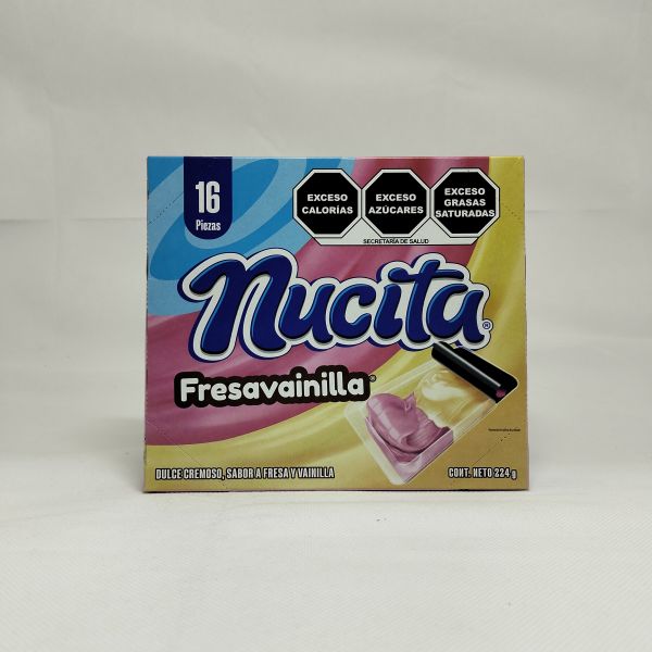 NUCITA FRESA VAINILLA C/16 NUTRESA