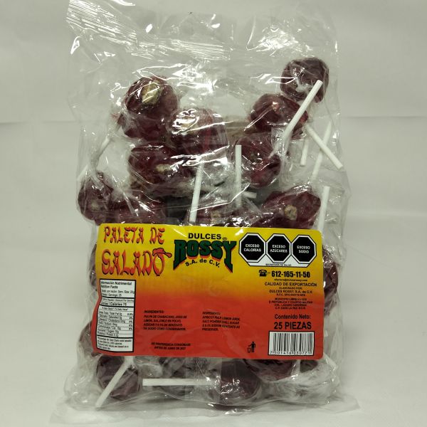 PALETA ROSSY SALADO C/ 25. ROSSY