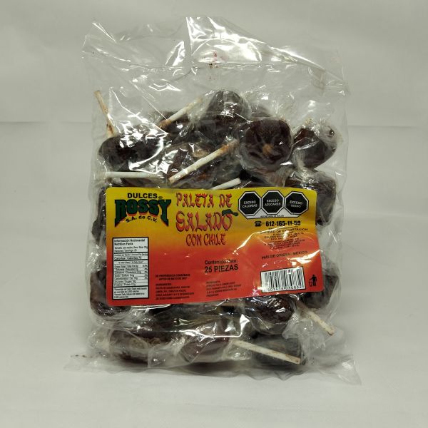 PALETA ROSSY SALADO C/ CHILE  C/ 25. ROSSY