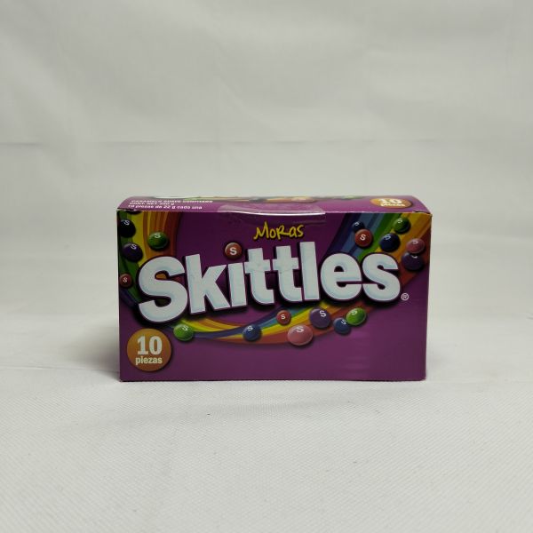 SKITTLES MORADO WILDBERRIES DISPLAY  C/10 LUCAS