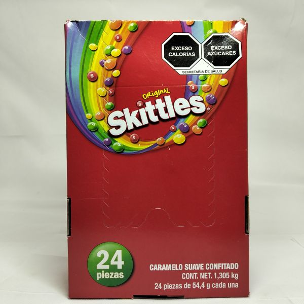 SKITTLES ORIGINAL DISPLAY C/24 LUCAS