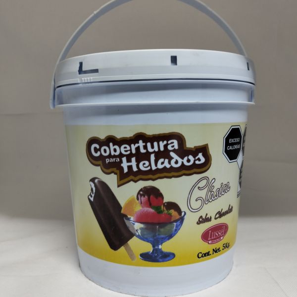 COBERTURA 5 KGS LUSSEL CHOCOLATE C/5 KGS LUSSEL