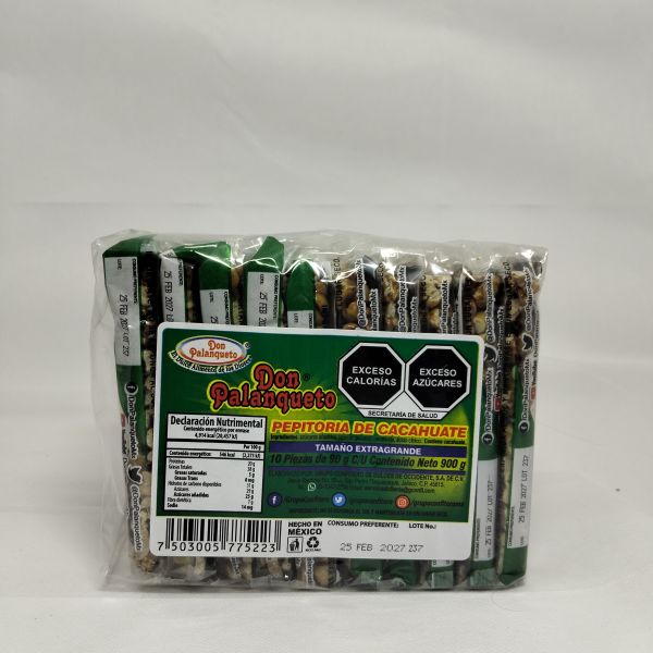 DON PALANQUETO  EXTRAGRANDE 90 GRS C/10 PATRON