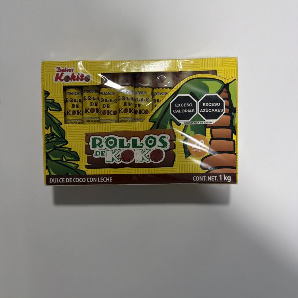 ROLLITO DE COCO 50 GRS C/20 KOKITO