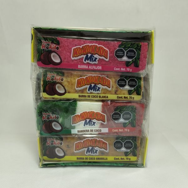 DISPAY KOKOKADA MIX 840 GRS C/12 PZS KOKITO