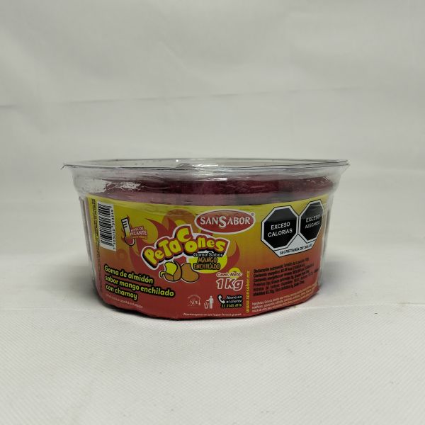 GOMA ESTUCHE PETACONES C/CHAMOY C/125 PATRON