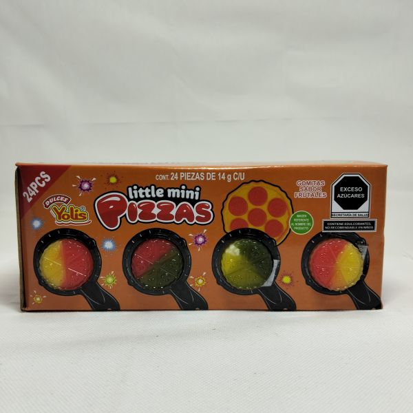 LLITLE MINI PIZZAS C/24 ABASTOS