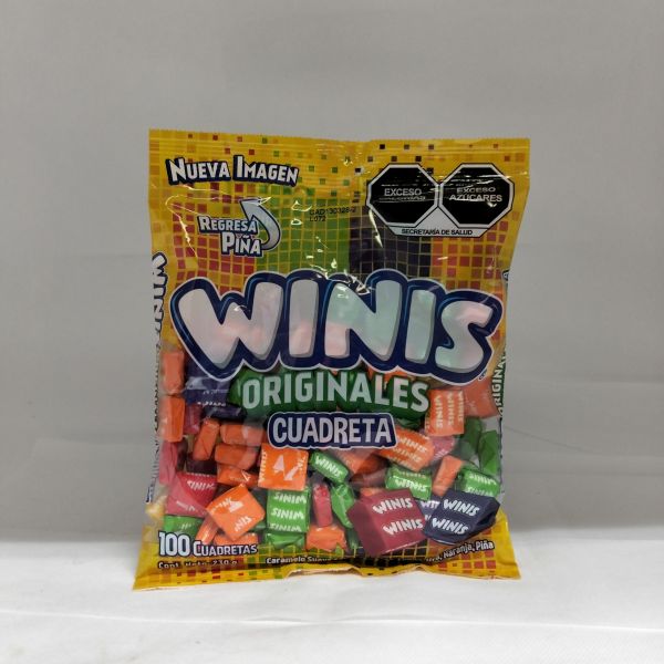 WINIS SURTIDO BOLSA C/100 WINIS