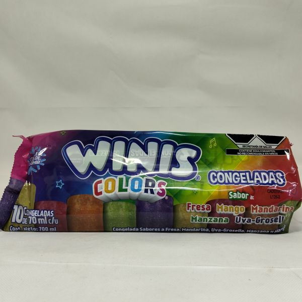 WINIS CONGELADOS FRUTAS  C/10