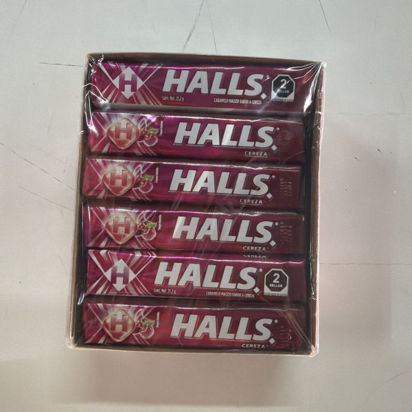 HALLS 12 CEREZA C/12 ADAMS