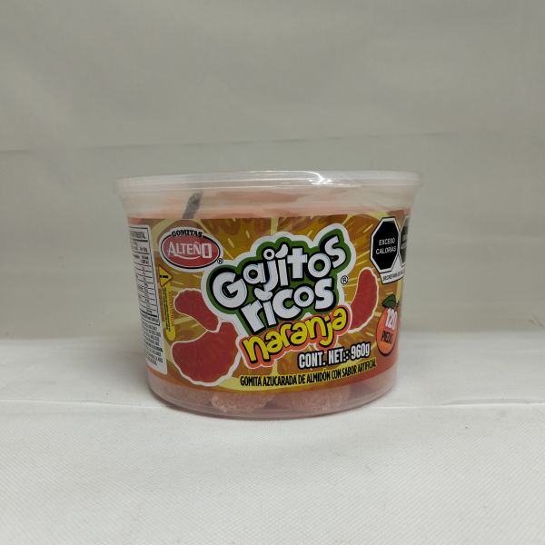 GOMI  GAJITOS NARANJA VITROLERO C/960 GRS ALTEÑO