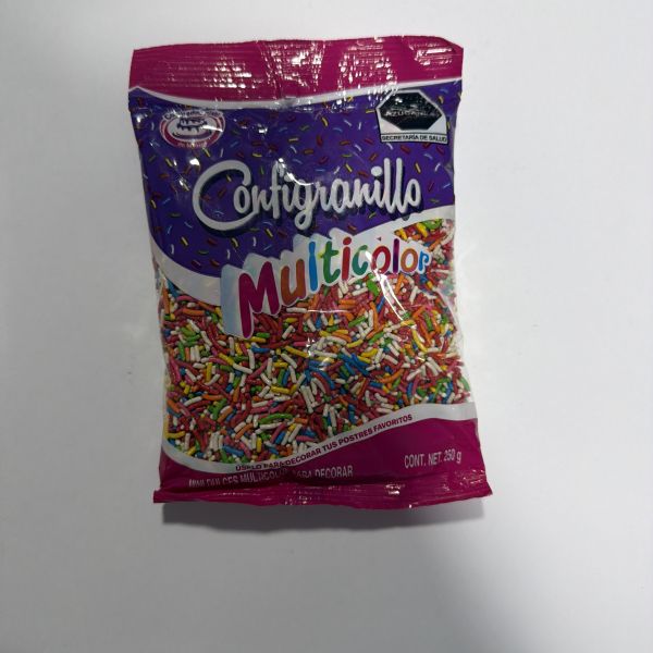 CONFIGRANILLO MULTICOLOR C/250 GRS CONFITADOS
