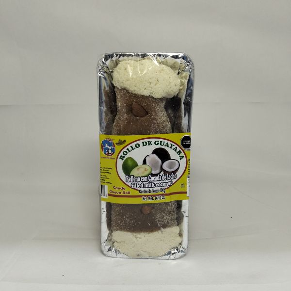 ROLLO GUAYABA RELLENO COCO PINPON 400 GRS 500 GRS C/1 LINCE
