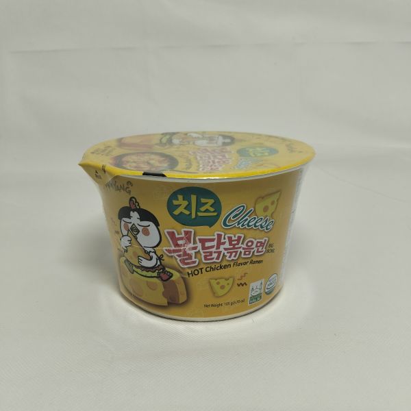 BIG BOWL SAMYANG CHEESE RAMEN  C/105 GRS
