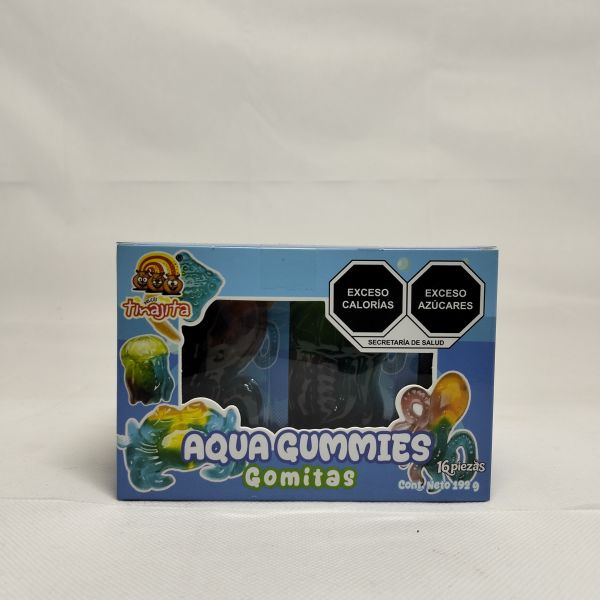 AQUA GUMMY C/16 TINAJITA